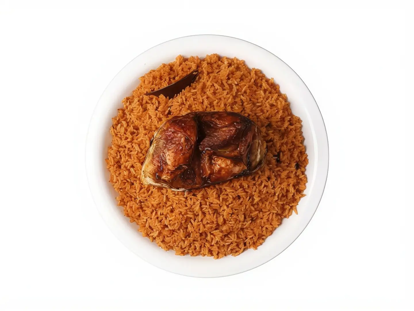 ربع شواية مع رز