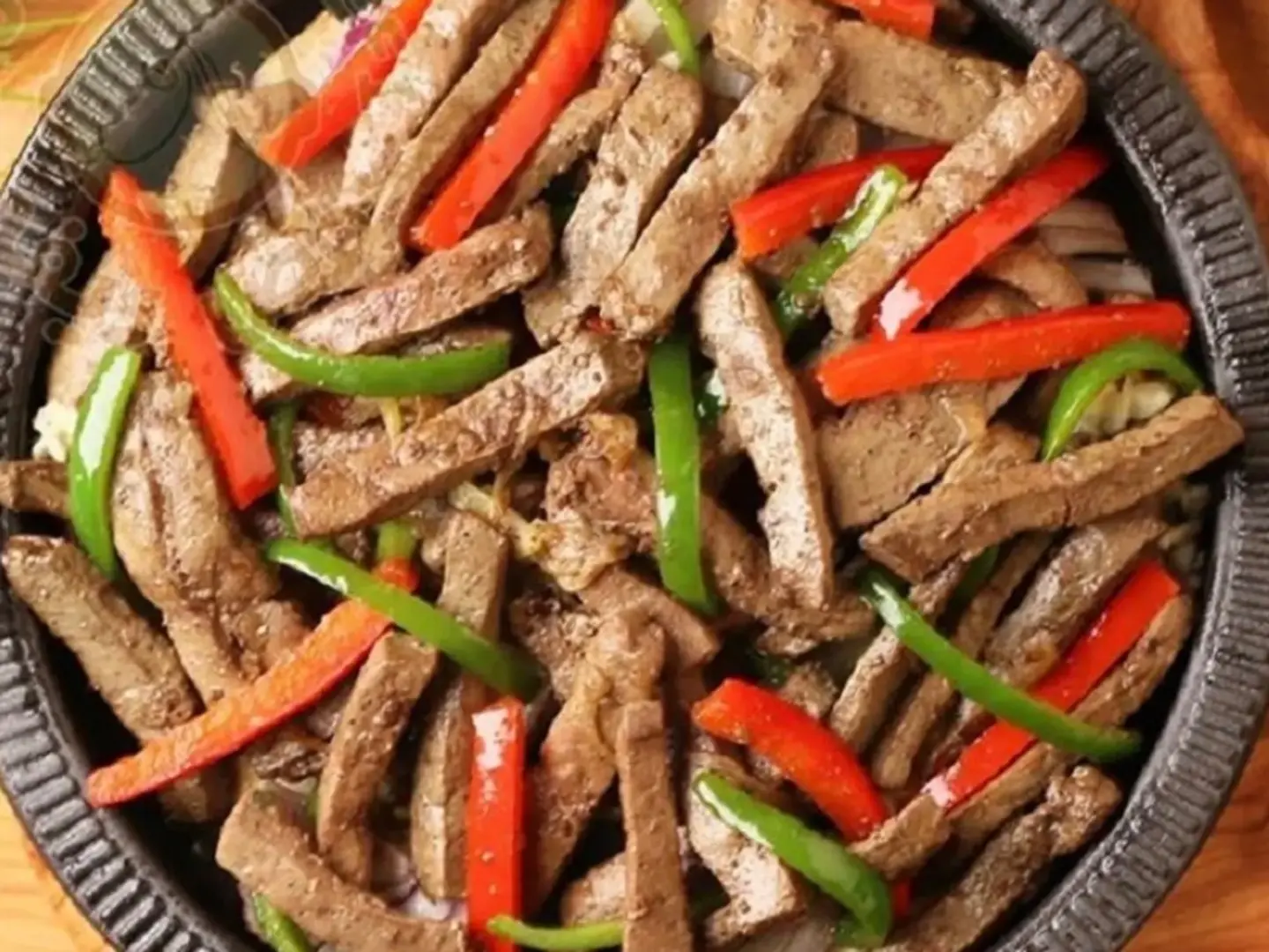 Sheep Liver, One Person.