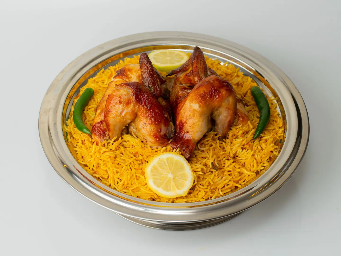 دجاجة شواية رز أحمر