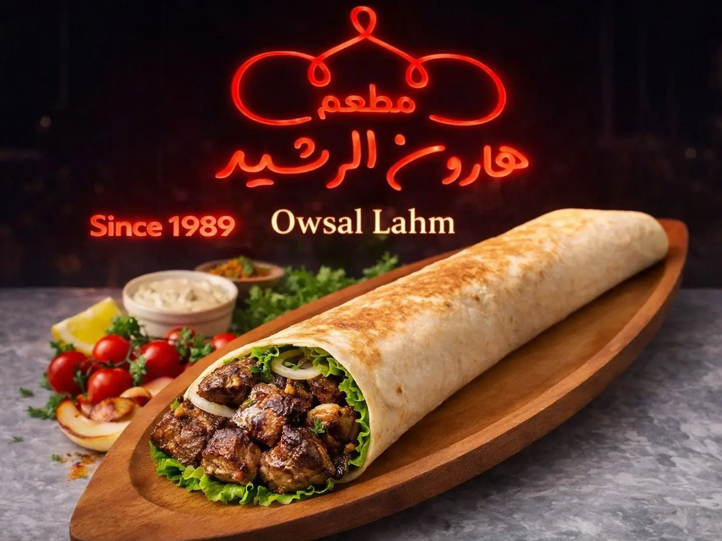 ساندويتش اوصال لحم