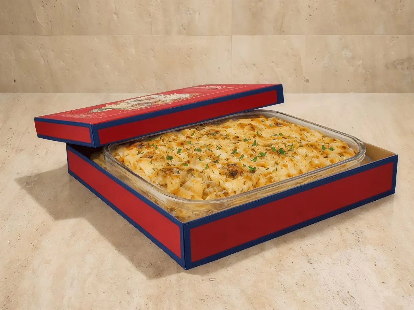 مكرونة بالباشاميل