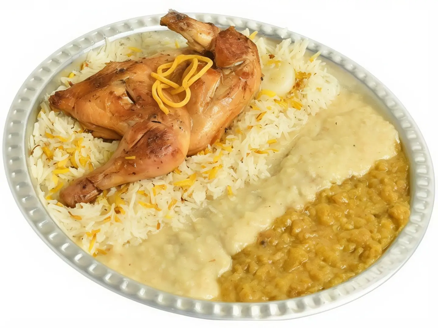 مظبي بشاور مندي مثلوثة - نص حبة دجاج