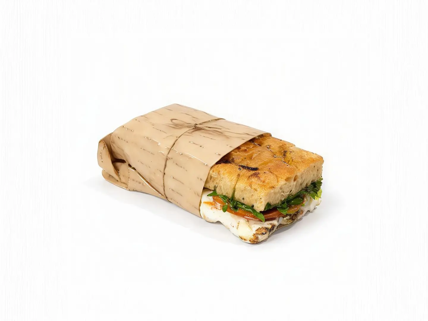 Ciabatta With Grilled Halloumi Cheese