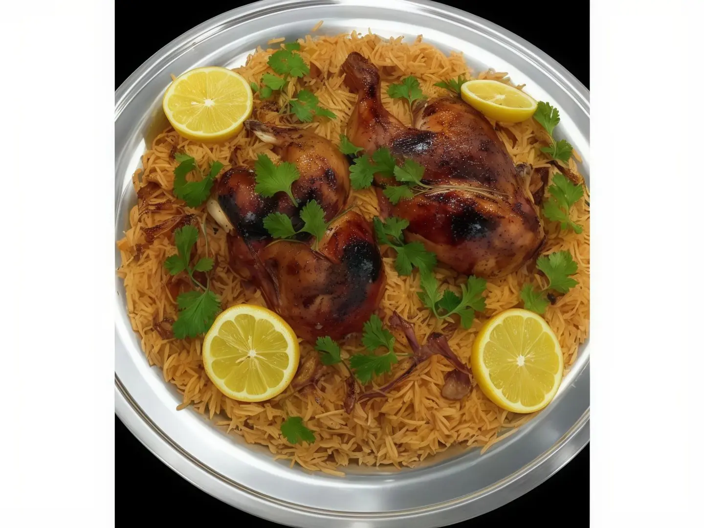 نصف دجاج محمر