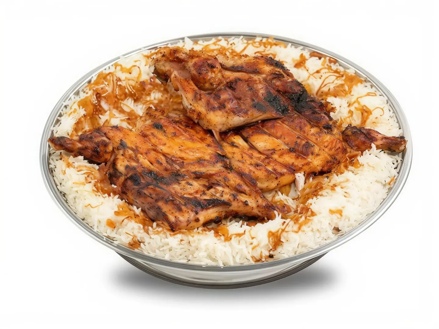 Half Charcoal Grilled Chicken