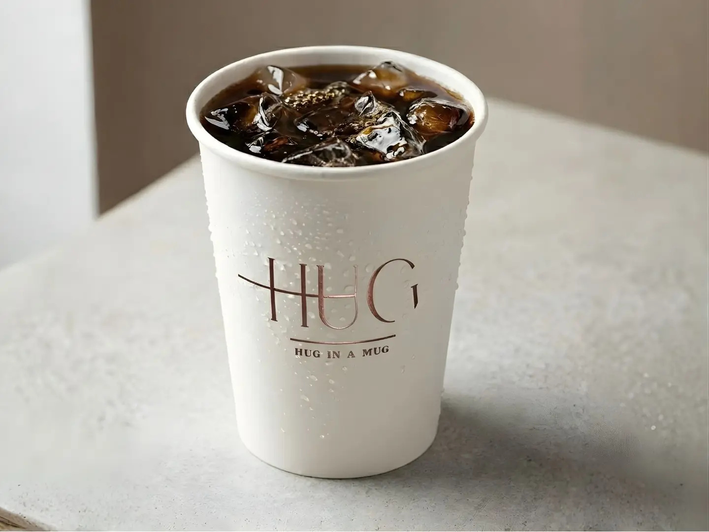 قهوة اليوم باردة