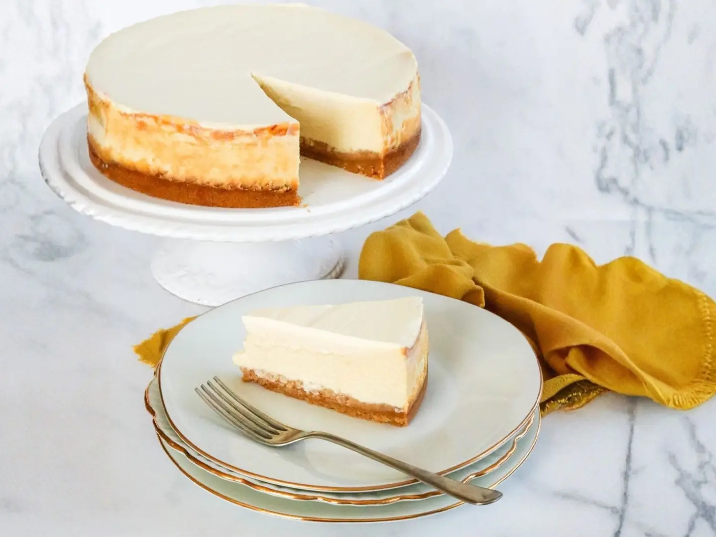 قطعة تشيز كيك نيويورك