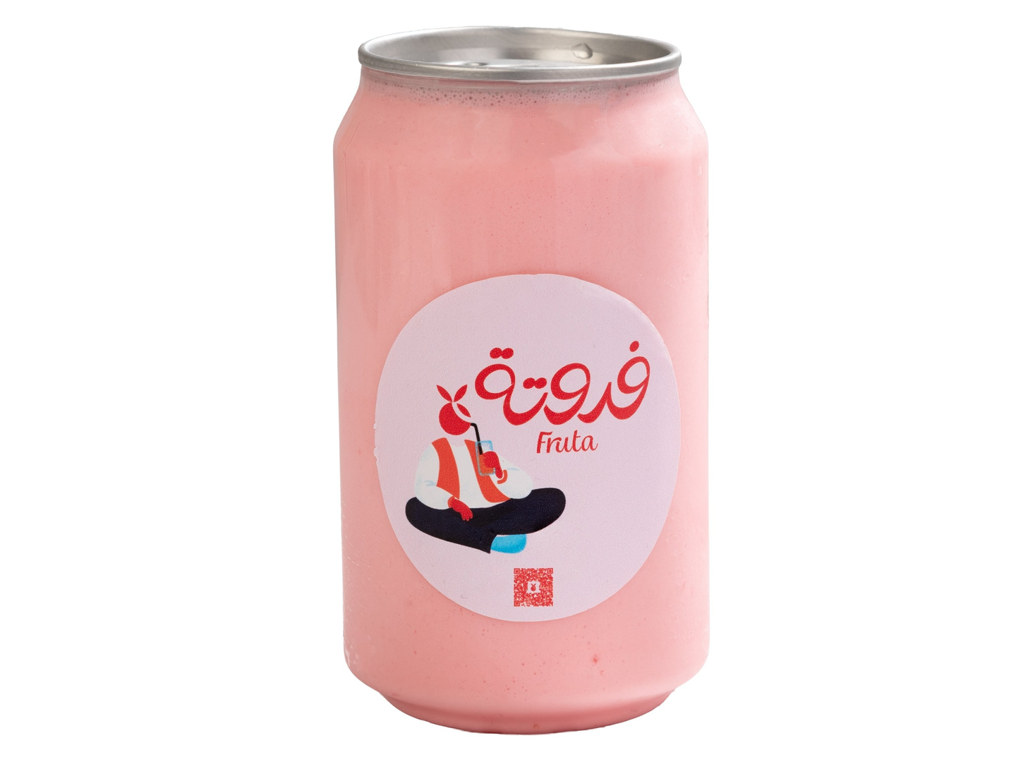 عصير فراولة بالحليب