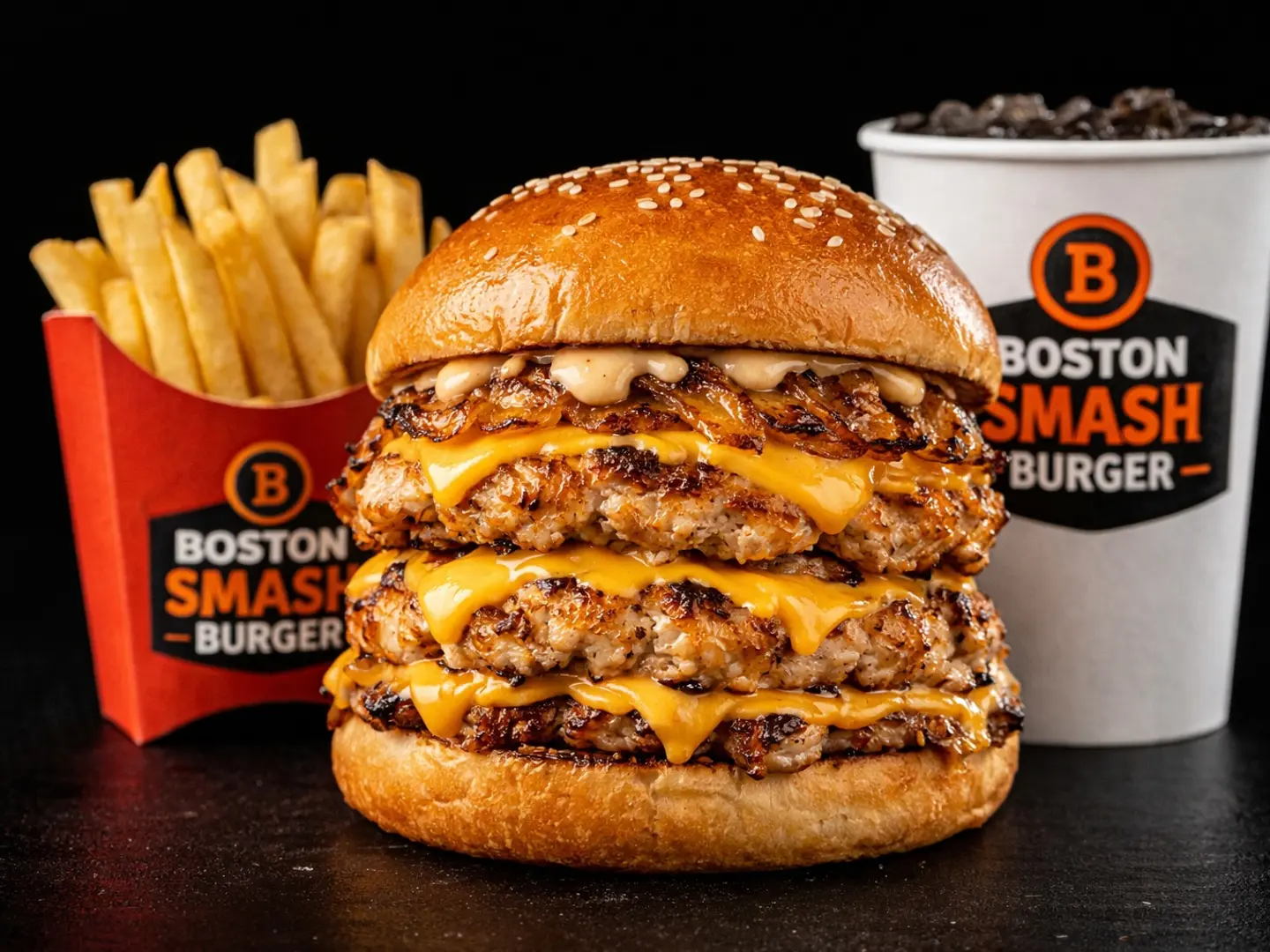 وجبة تربل سماش دجاج