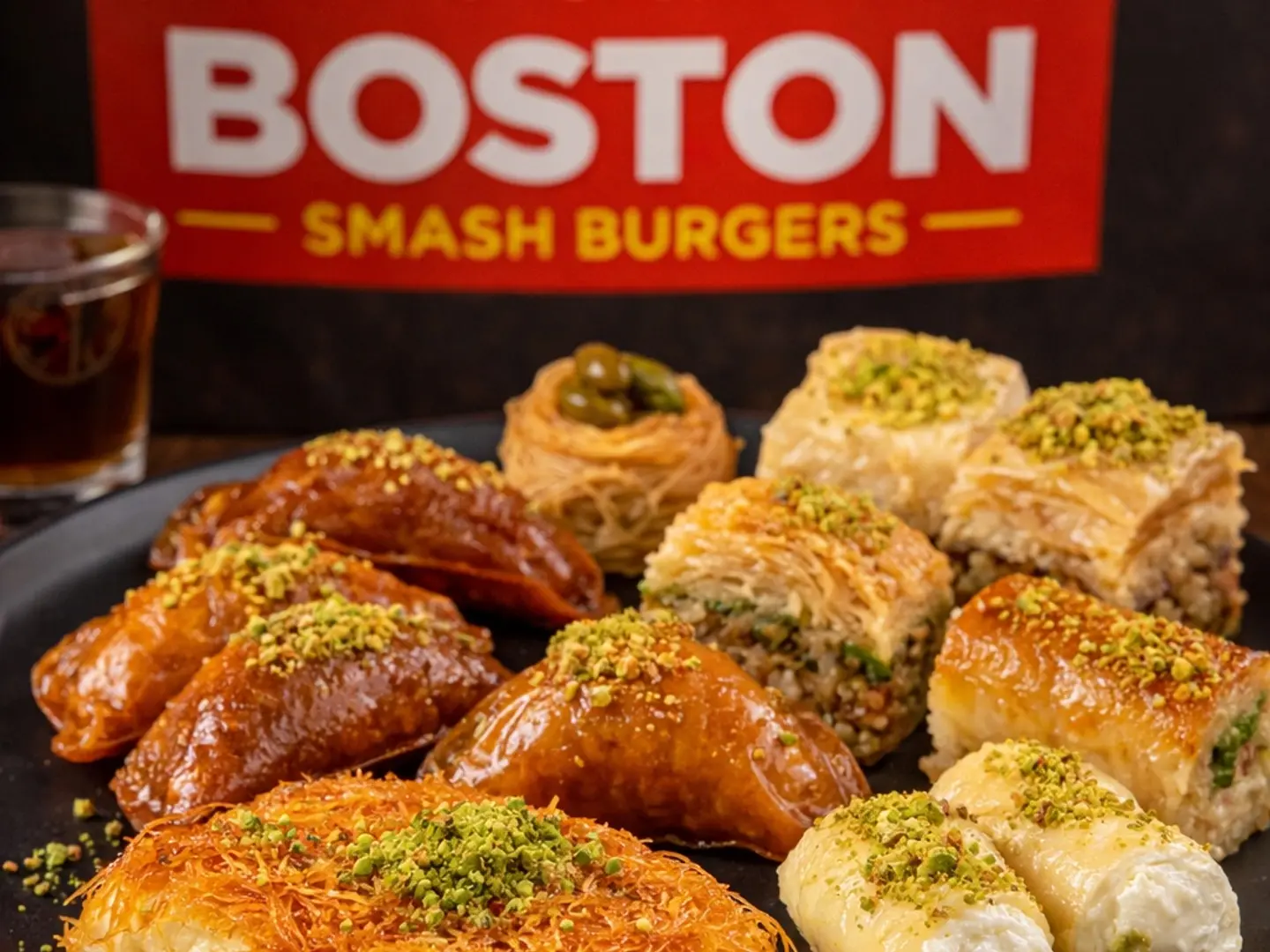 مشكل حلويات شرقيه نص كيلو