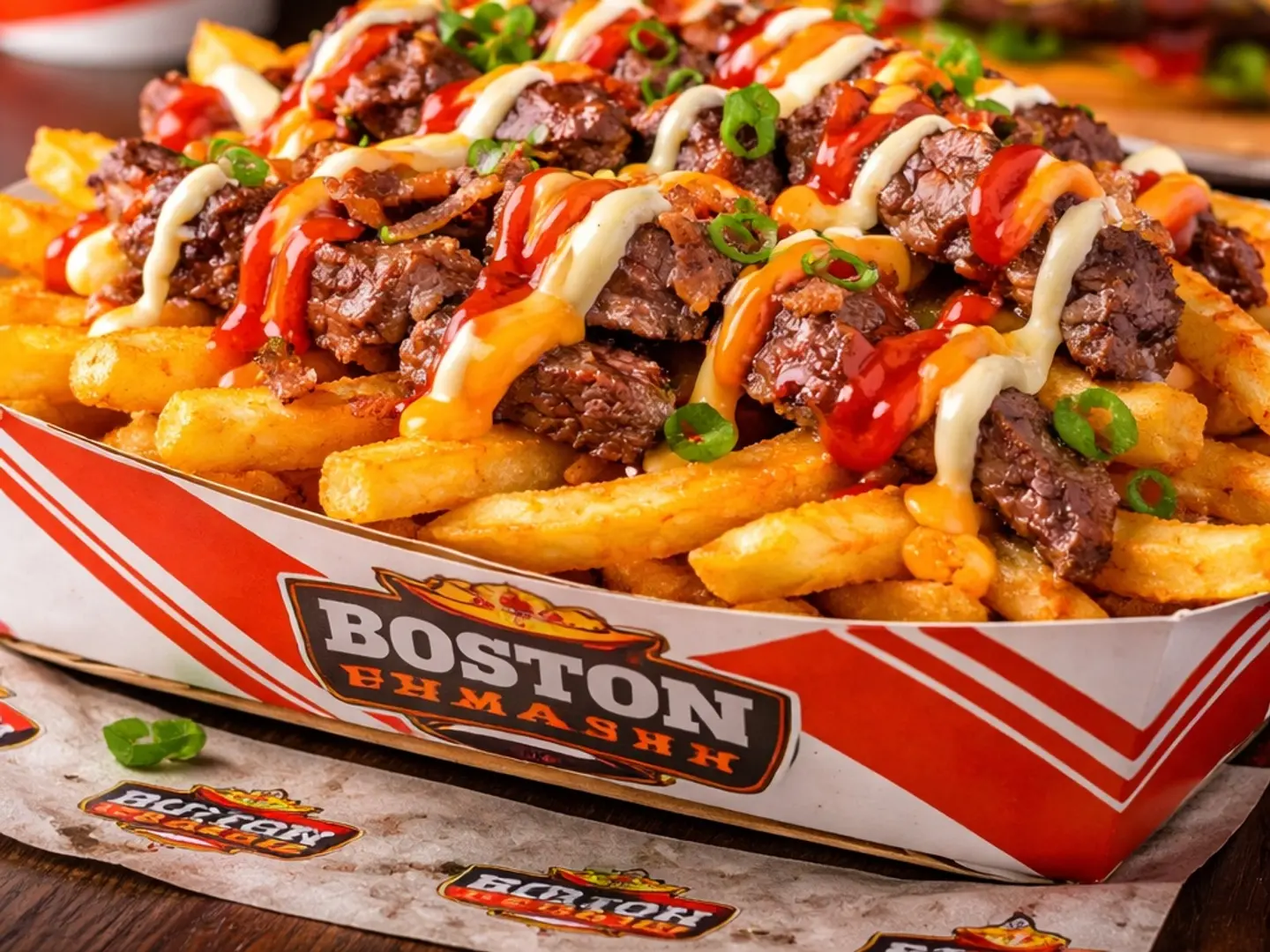 بطاطس سبيشال مع سماش برجر دجاج