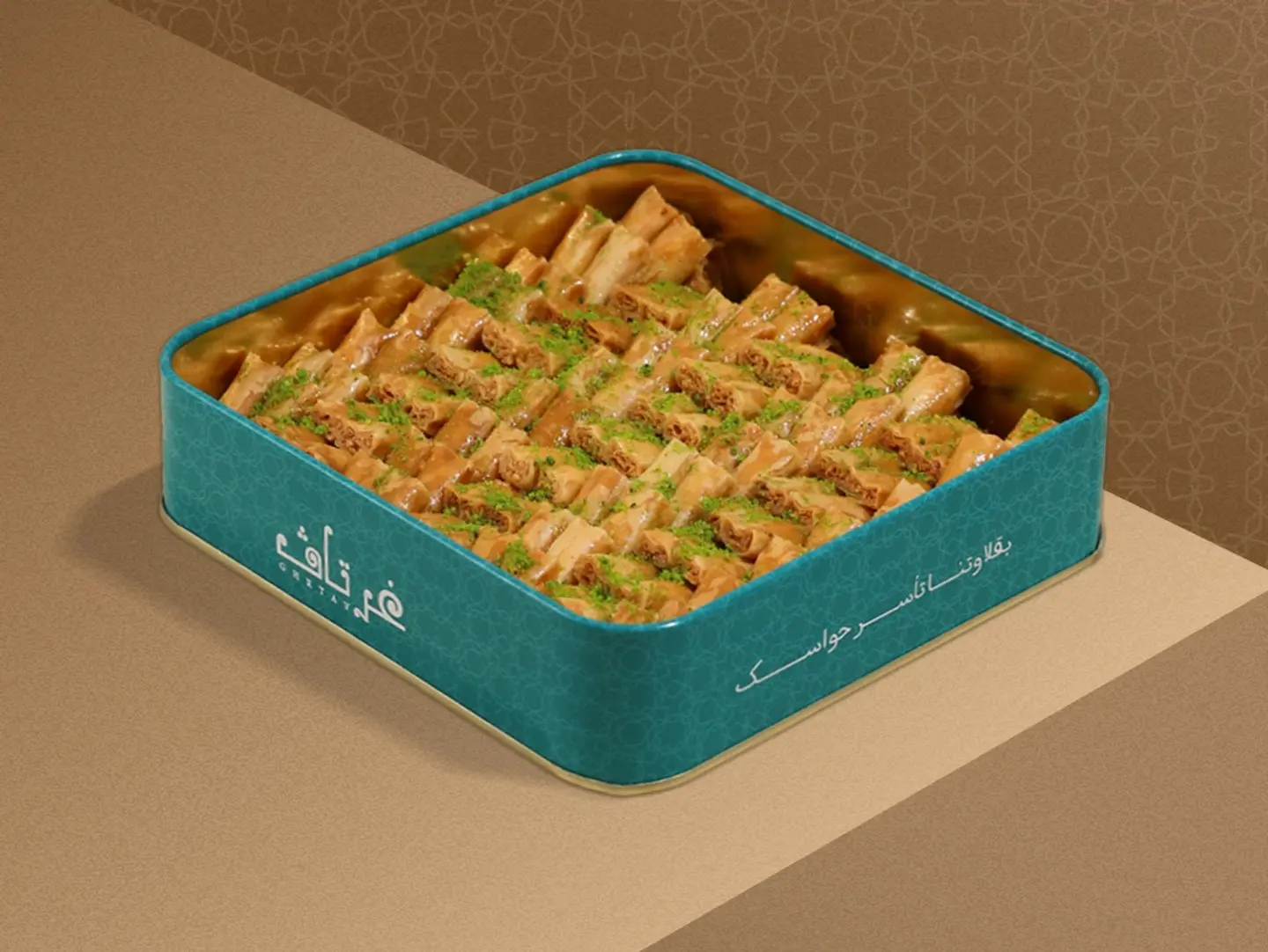 بقلاوة بالكاجو وسط