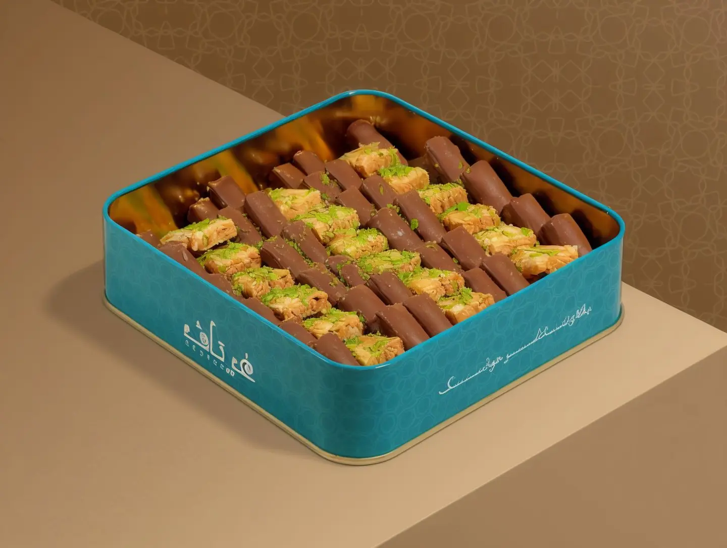 Cashew And Chocolate Baklava (Medium Size)