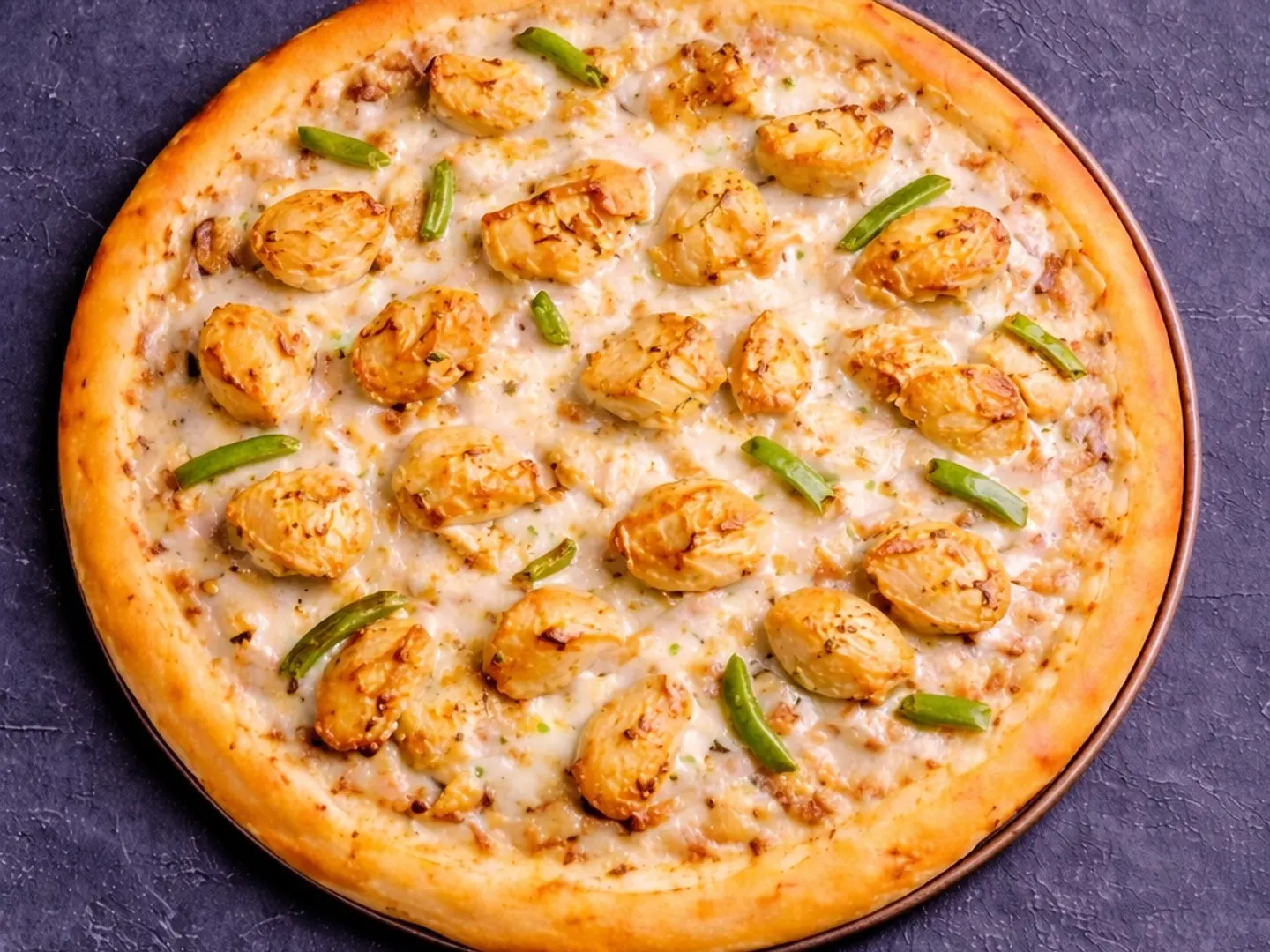 بيتزا قطع دجاج