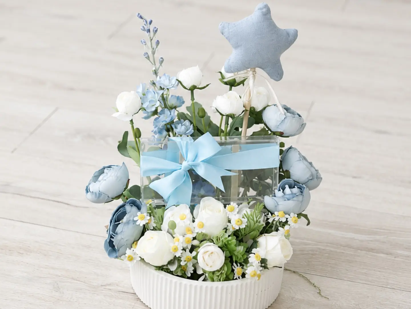 Gift For Newborn (Artificial Roses)   R4