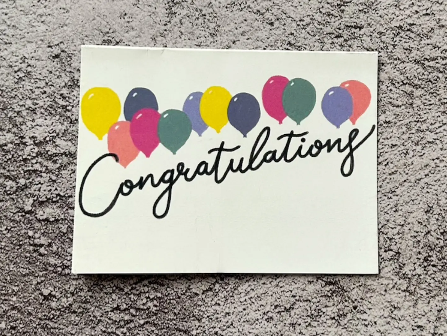 Congratulations Card   Fd