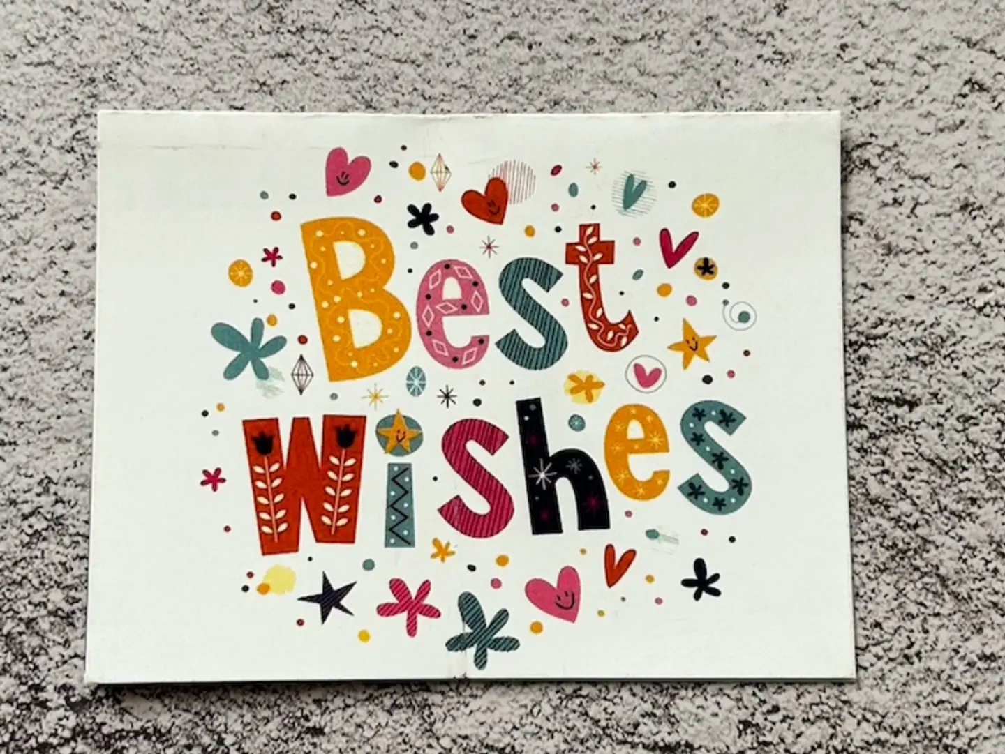 Best Wishes Card   Cx