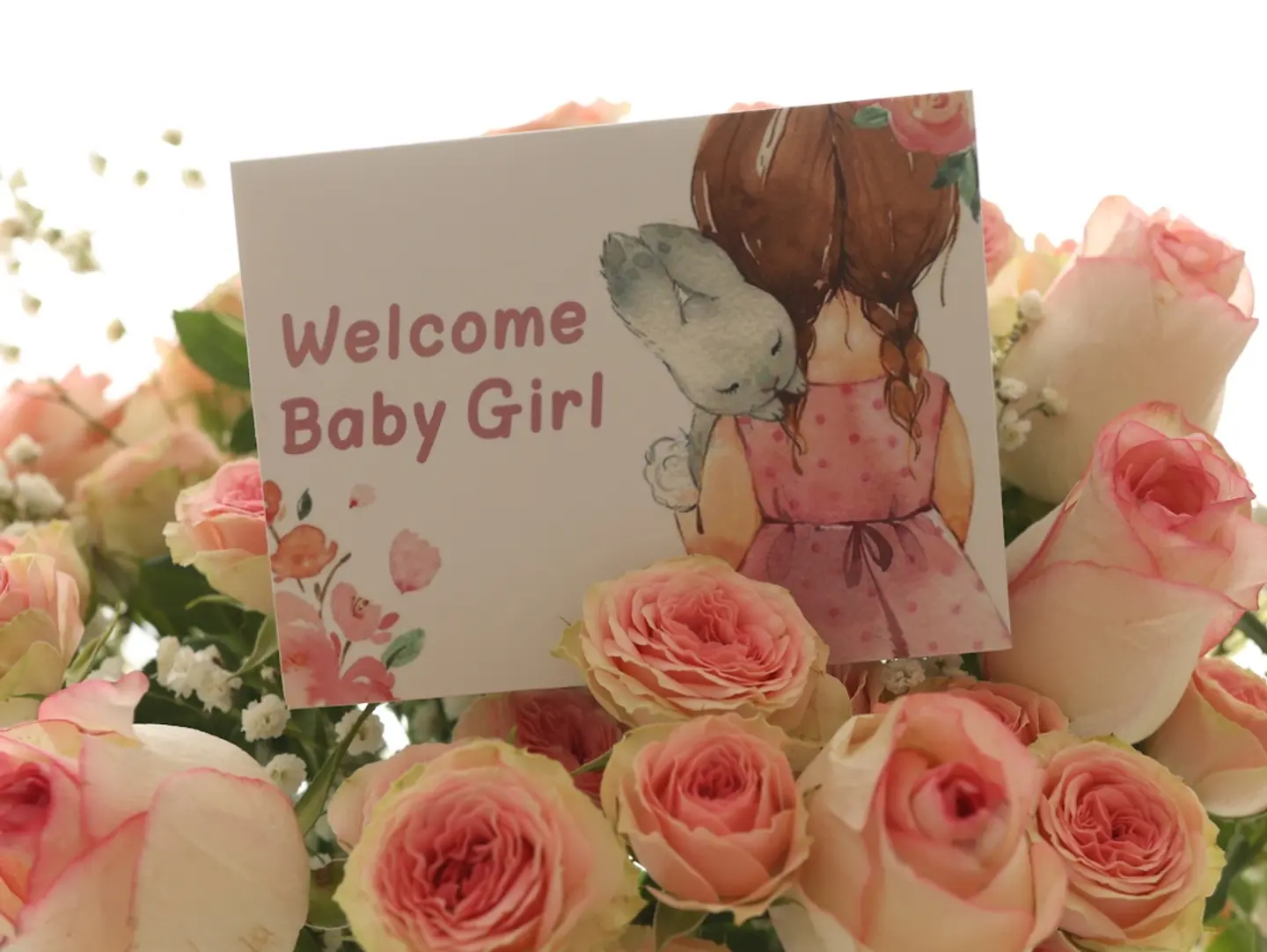 Baby Girl Card   Y6