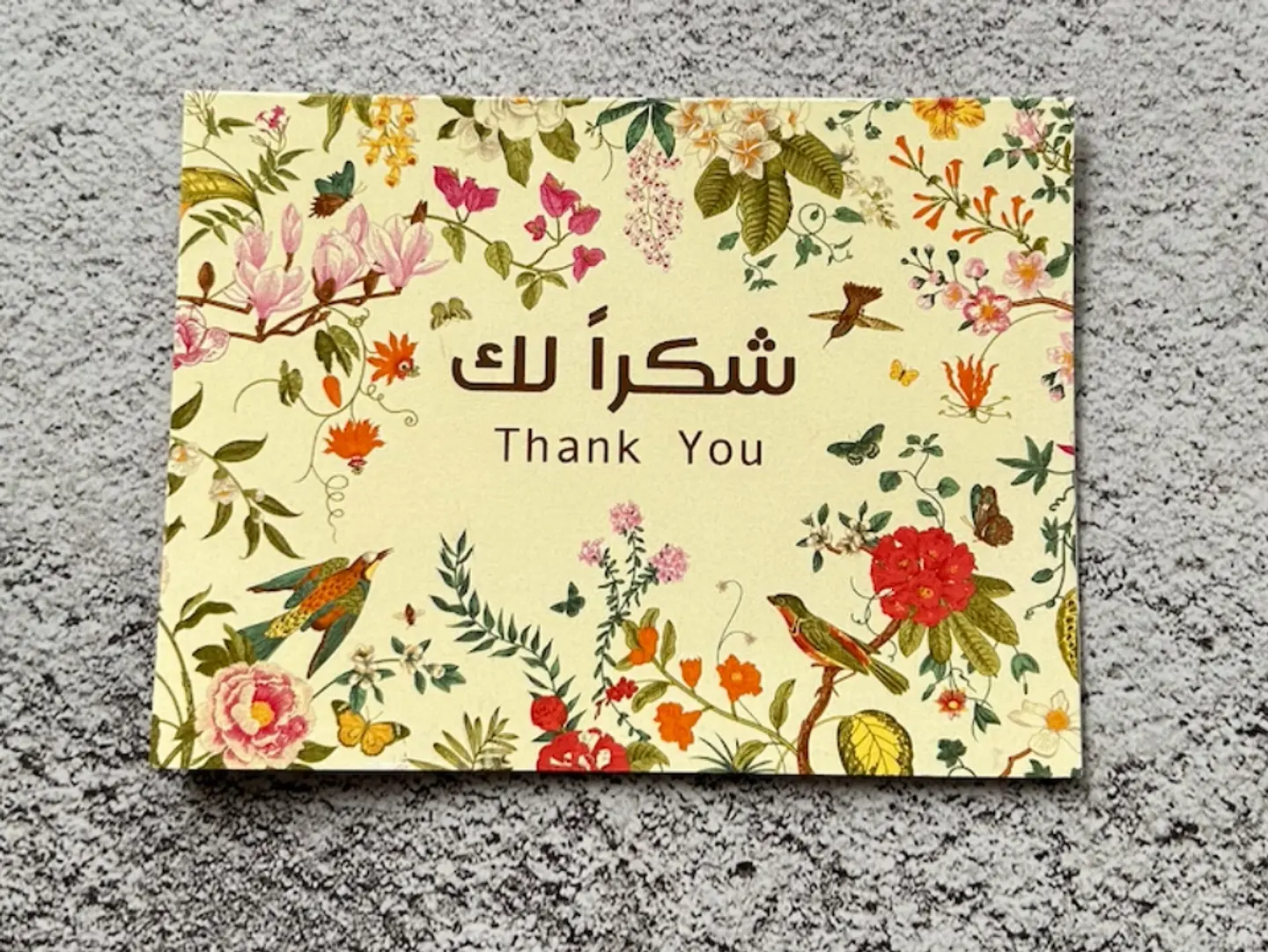 Thank You Card   0 T