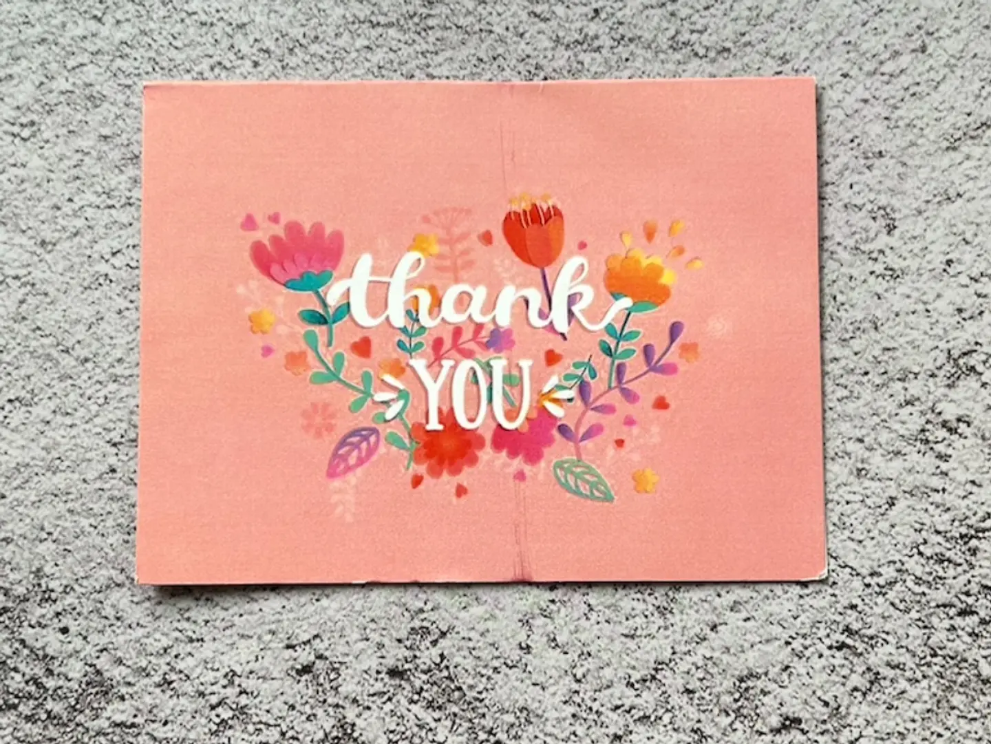 Thank You Card   N11