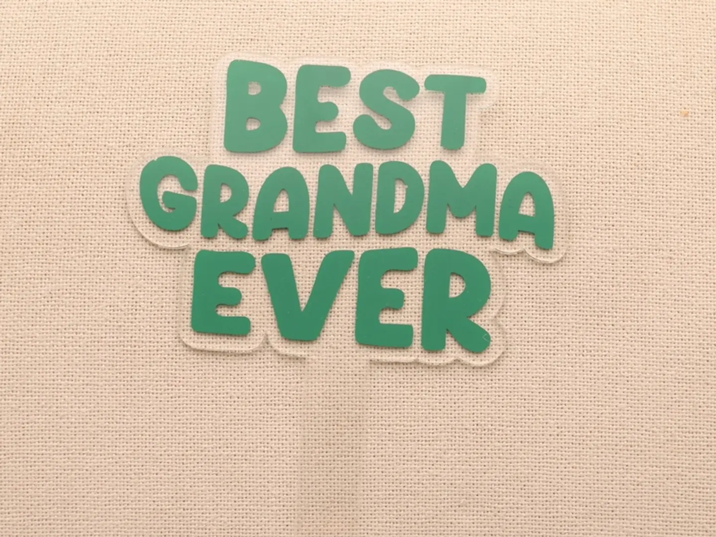 Grandma's Topper