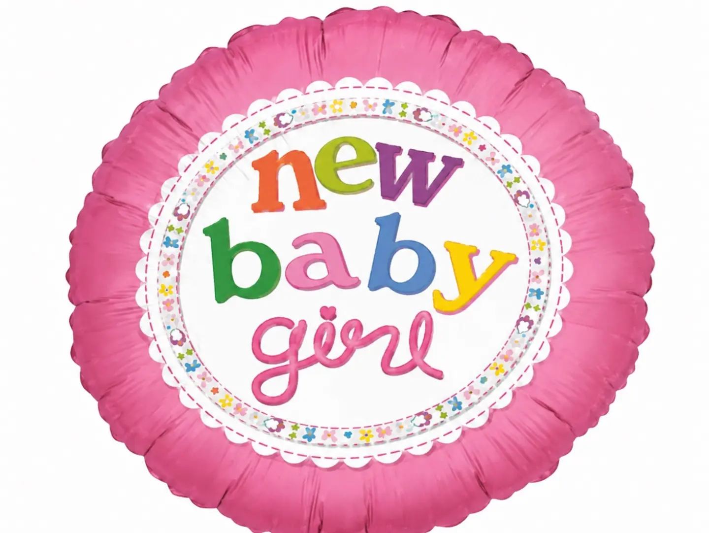 New Baby Girl Balloon Hg