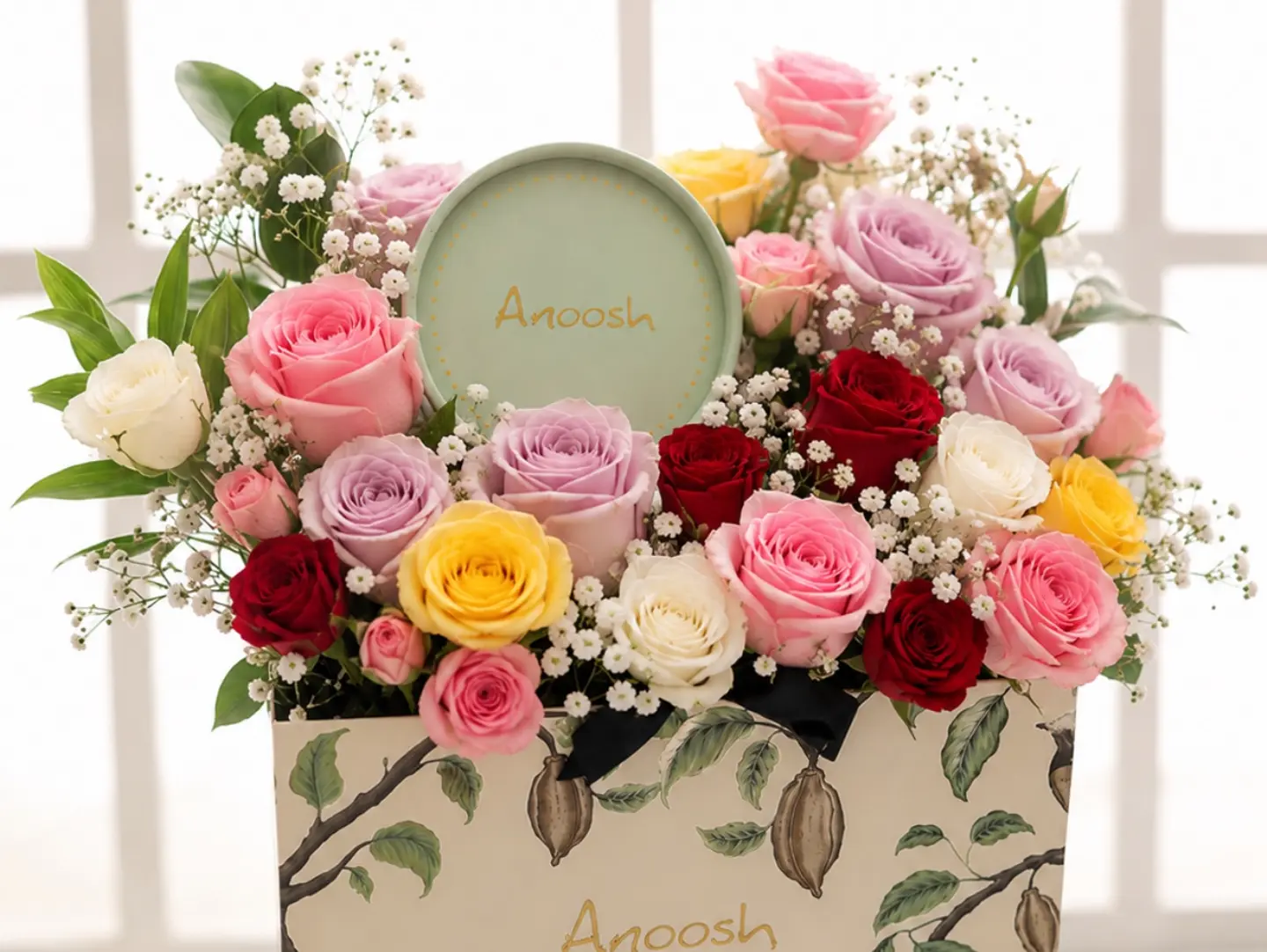Anoush Chocolate And Flowers  M4