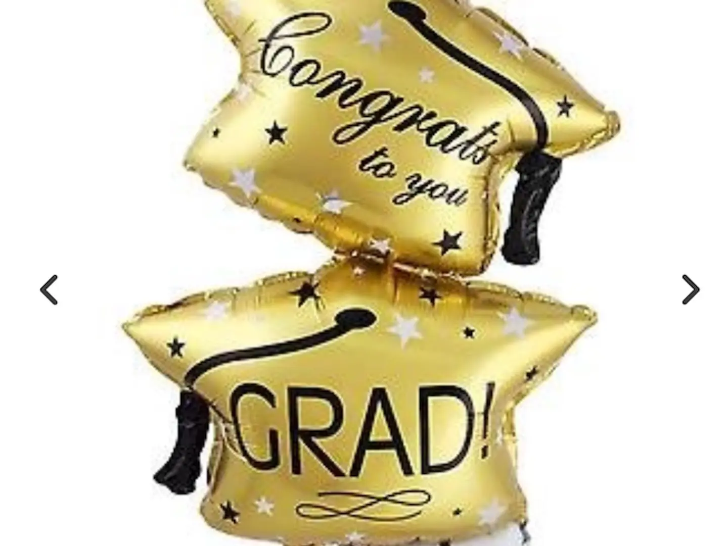 Graduation Ballon Gold