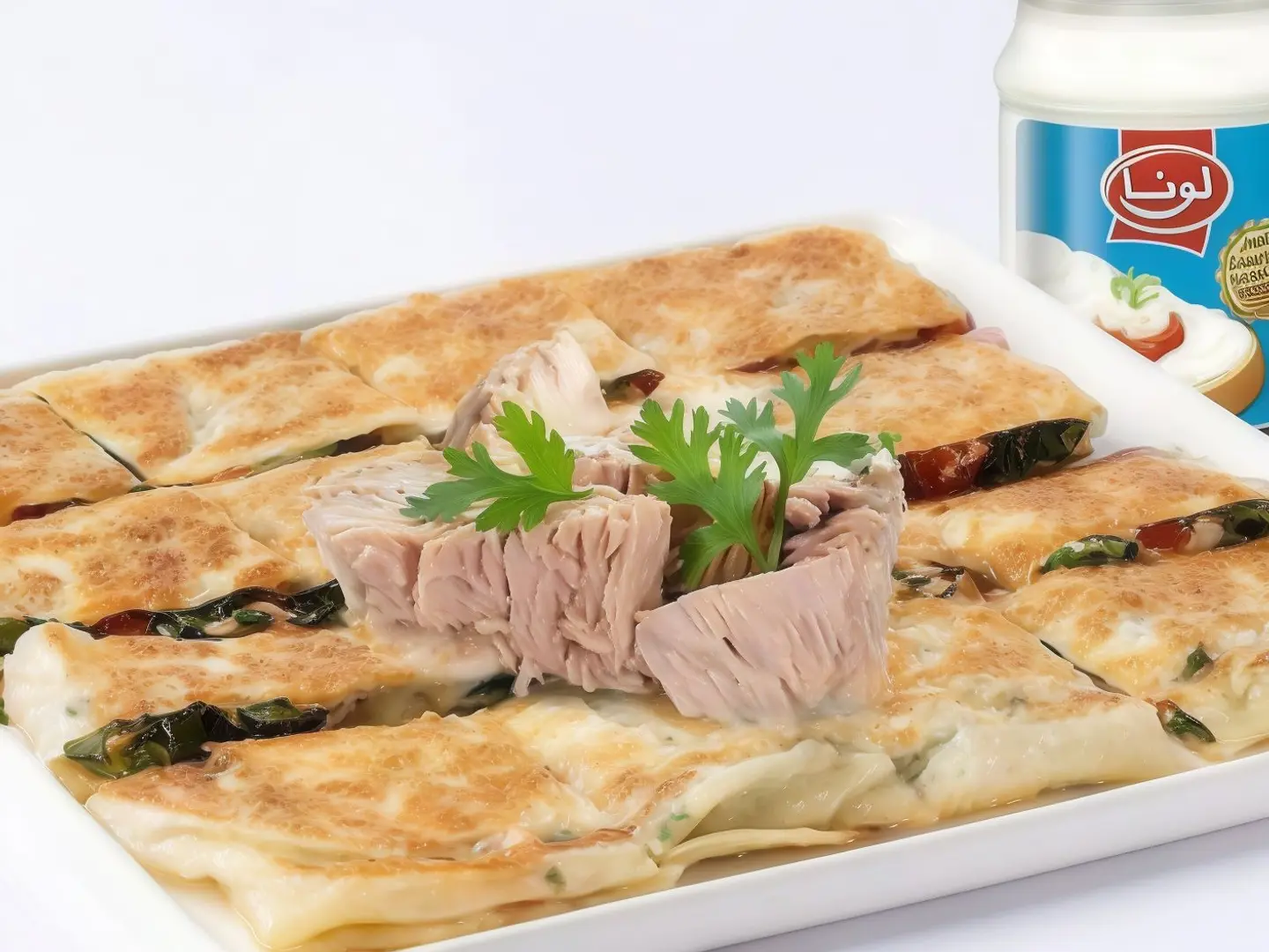 Tuna Liquid Cheese Muttabaq