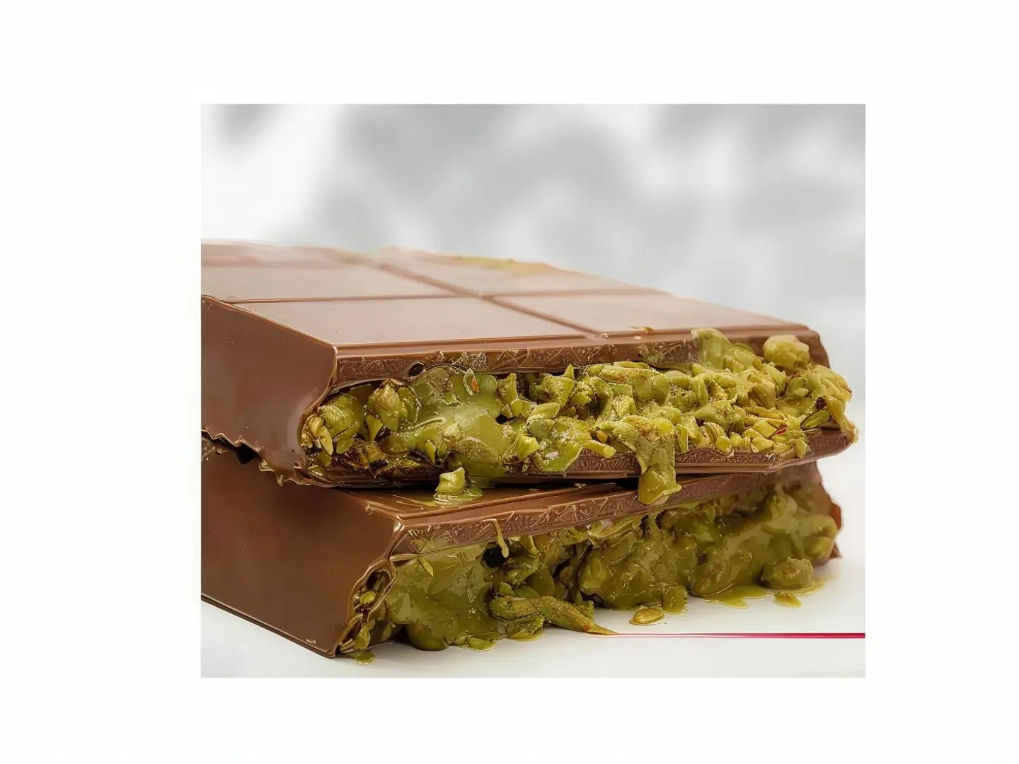 شوكلت الهبة بيستاشيو