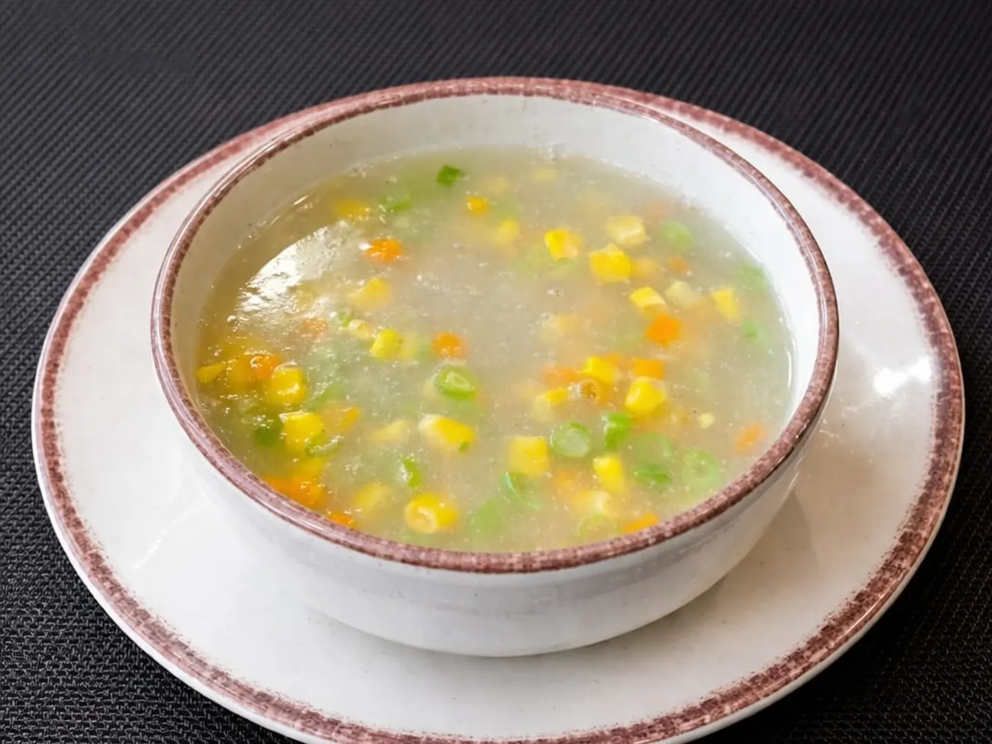 Sweet Corn Veg Soup