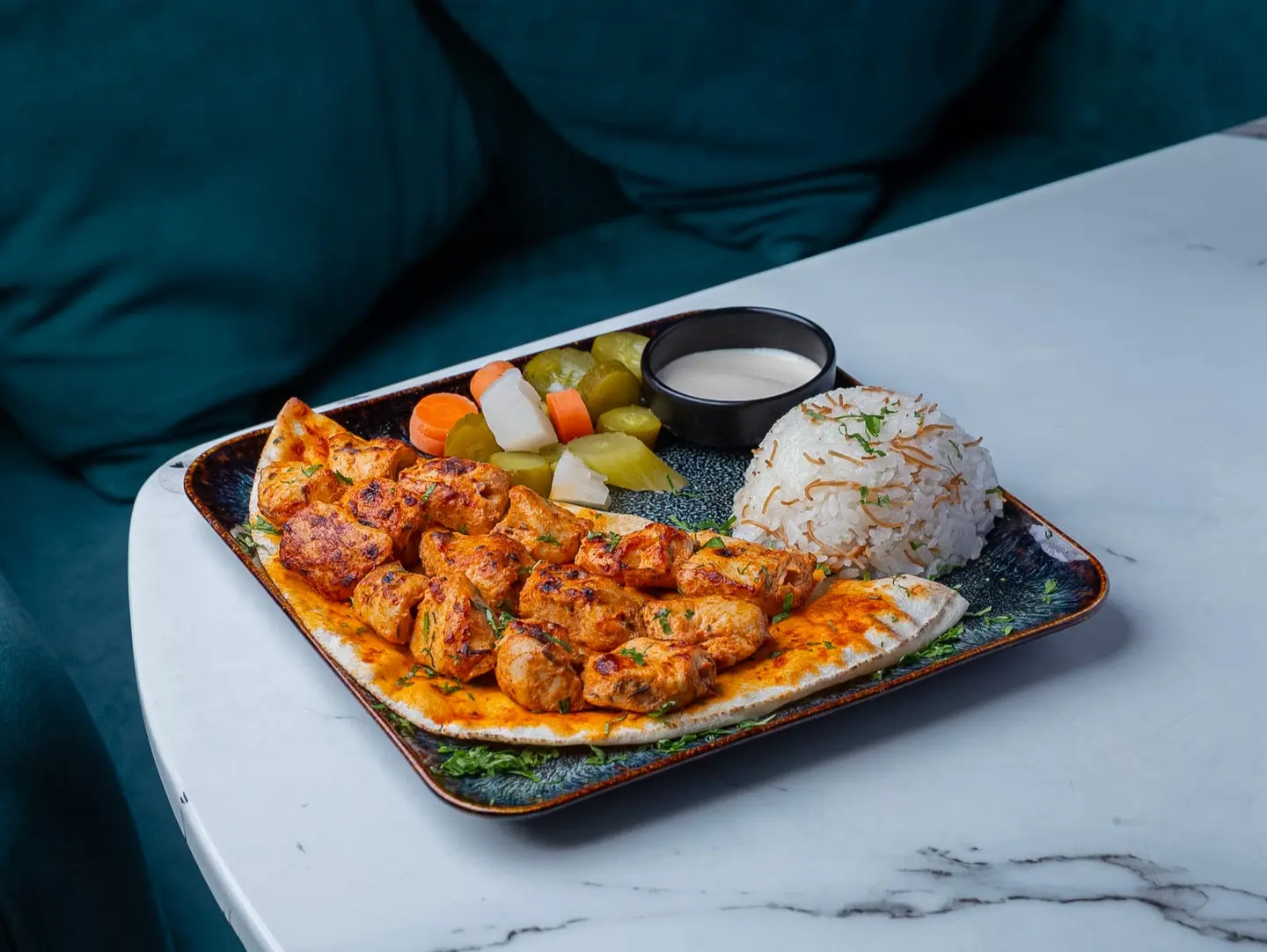 Chicken Cubes 3 Skewers