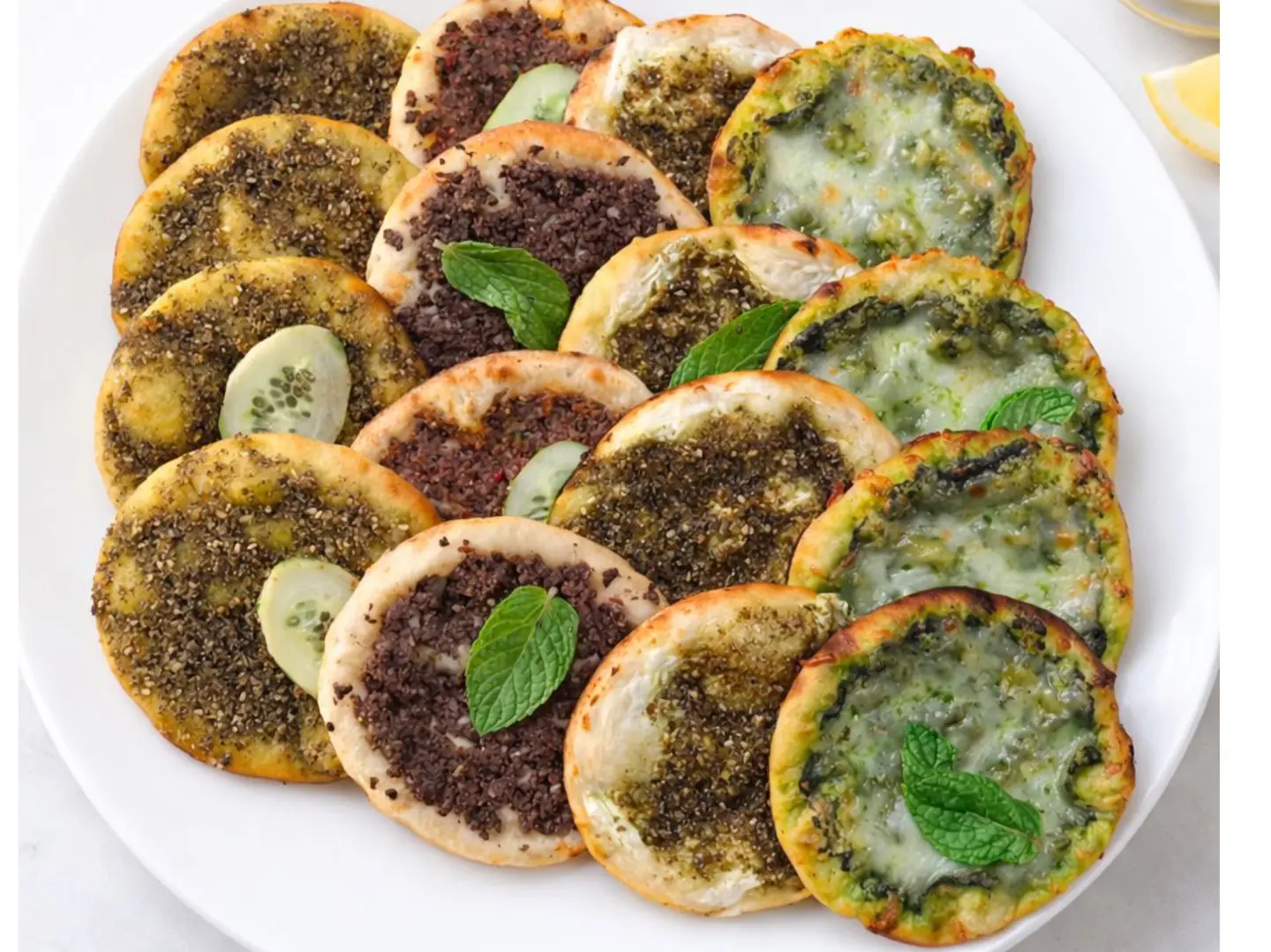 16 قطعة فطاير