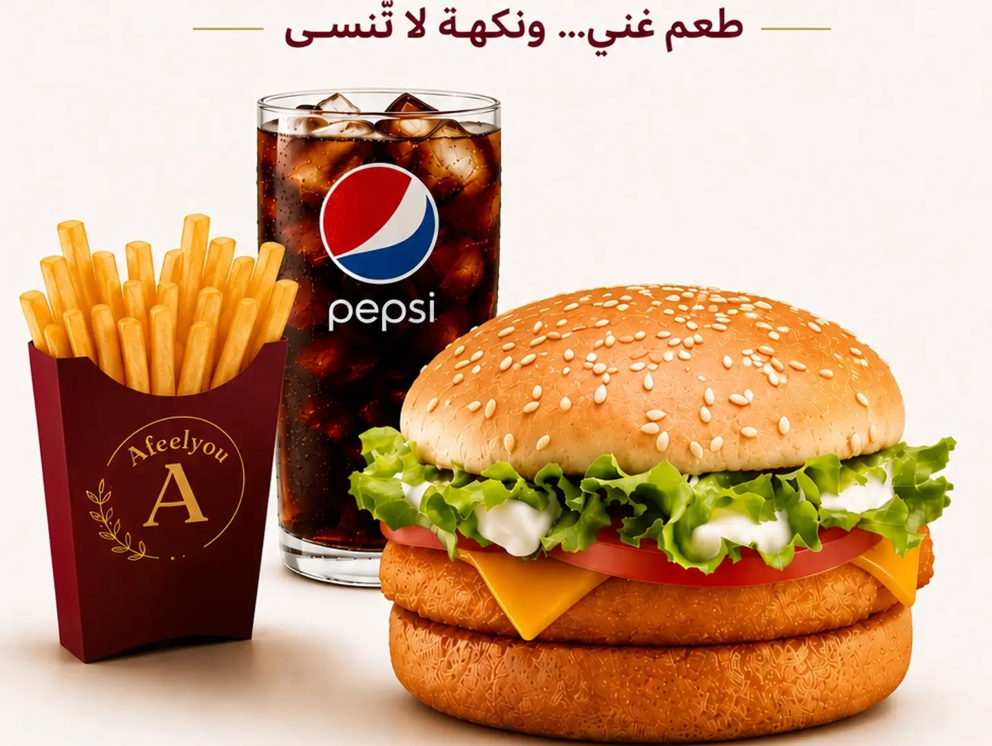 Chicken Burger Meal