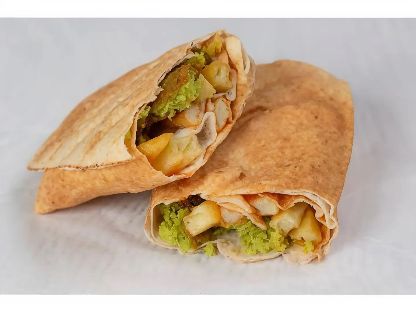 فلافل عادي و بطاطس مقلي