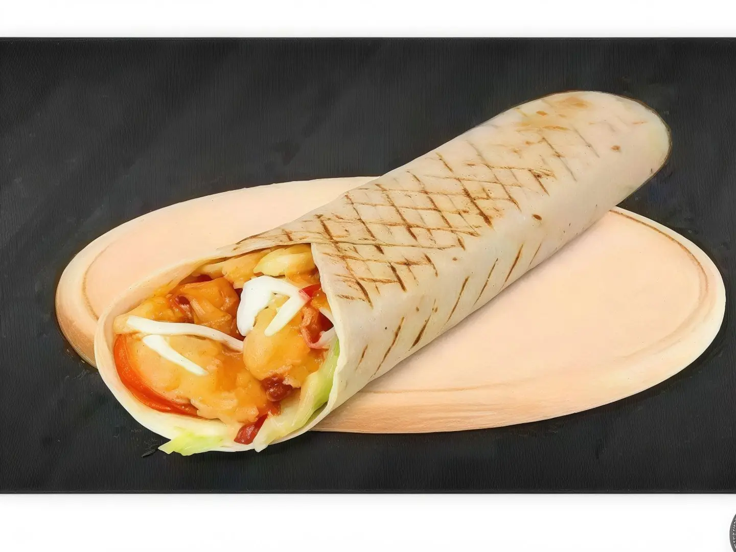 تورتيلا مسحب دجاج مع الجبن