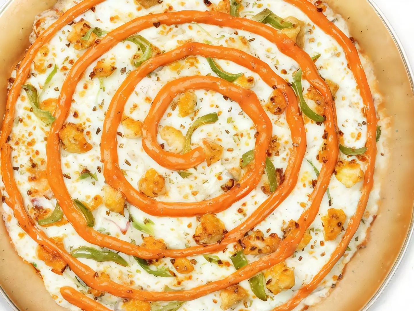 بيتزا دجاج ديناميت صغير