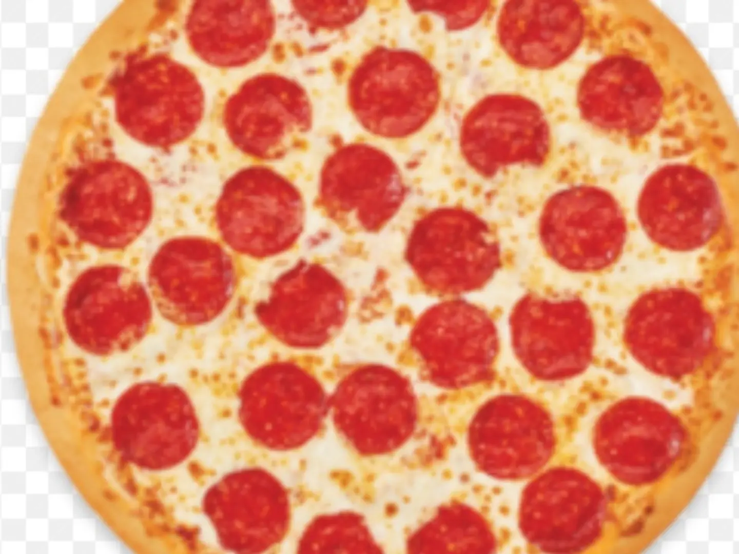 بيتزا ببروني وسط