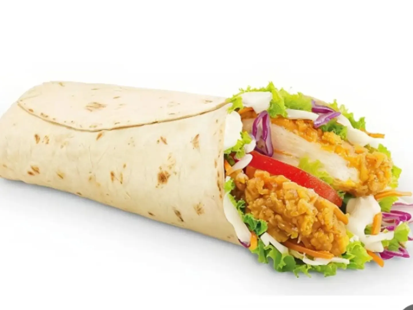 تورتيلا زنجر عادي مع الجبن