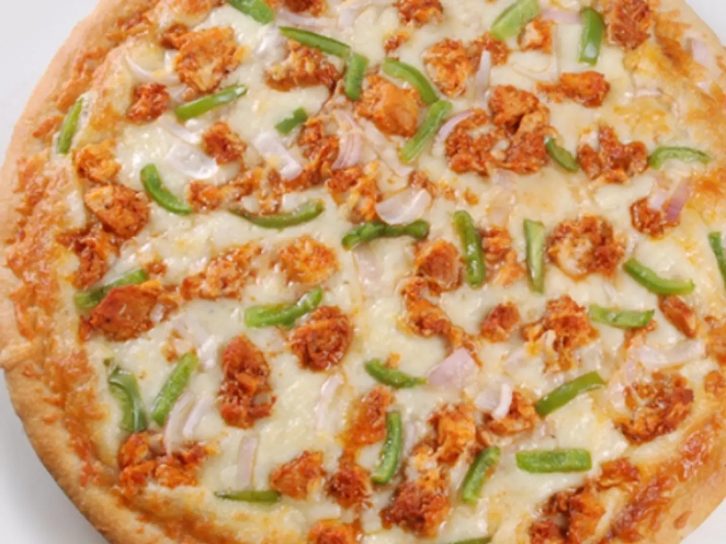 بيتزا دجاج وسط