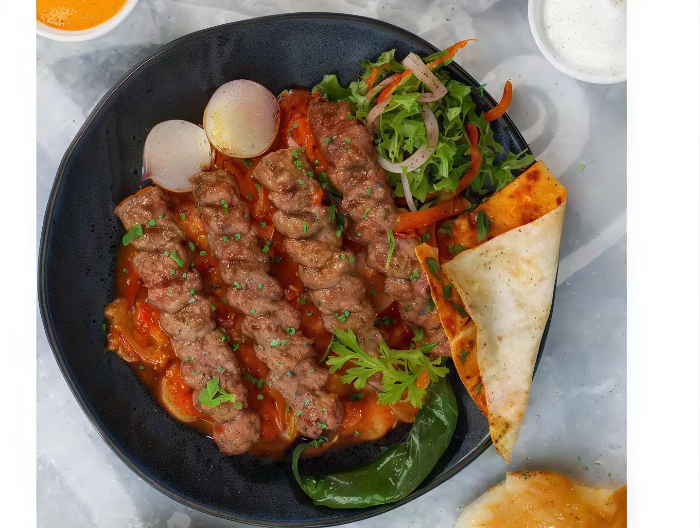 Beef Kebab With Poppy Seeds