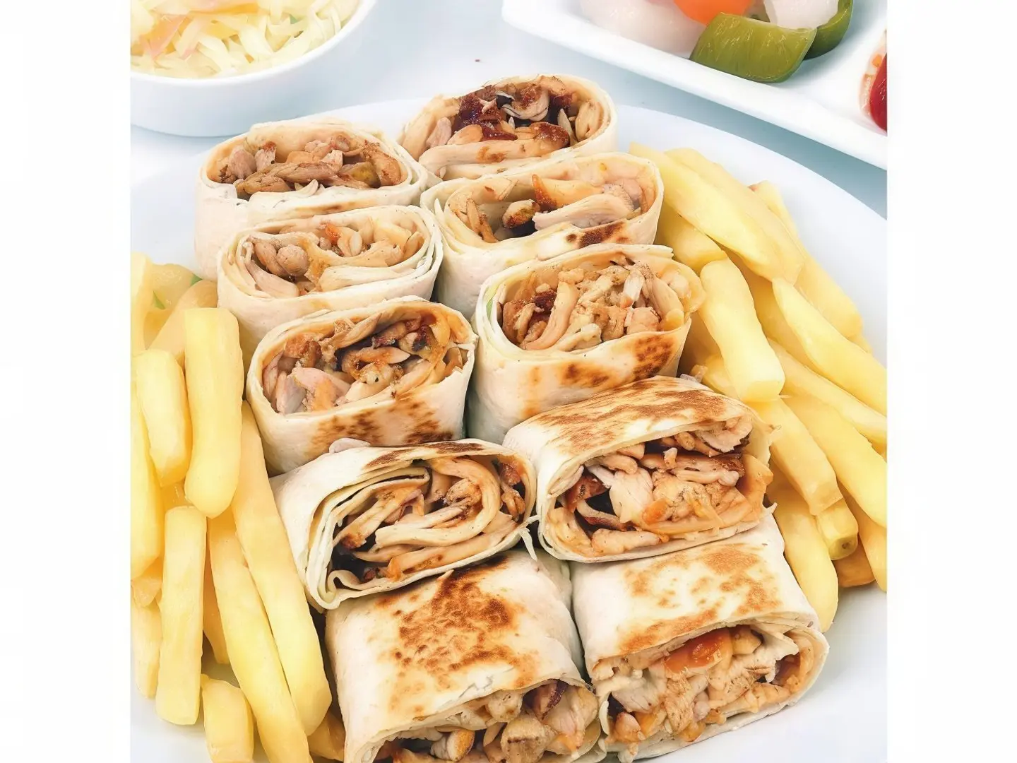 شاورما دجاج عربي سنقل