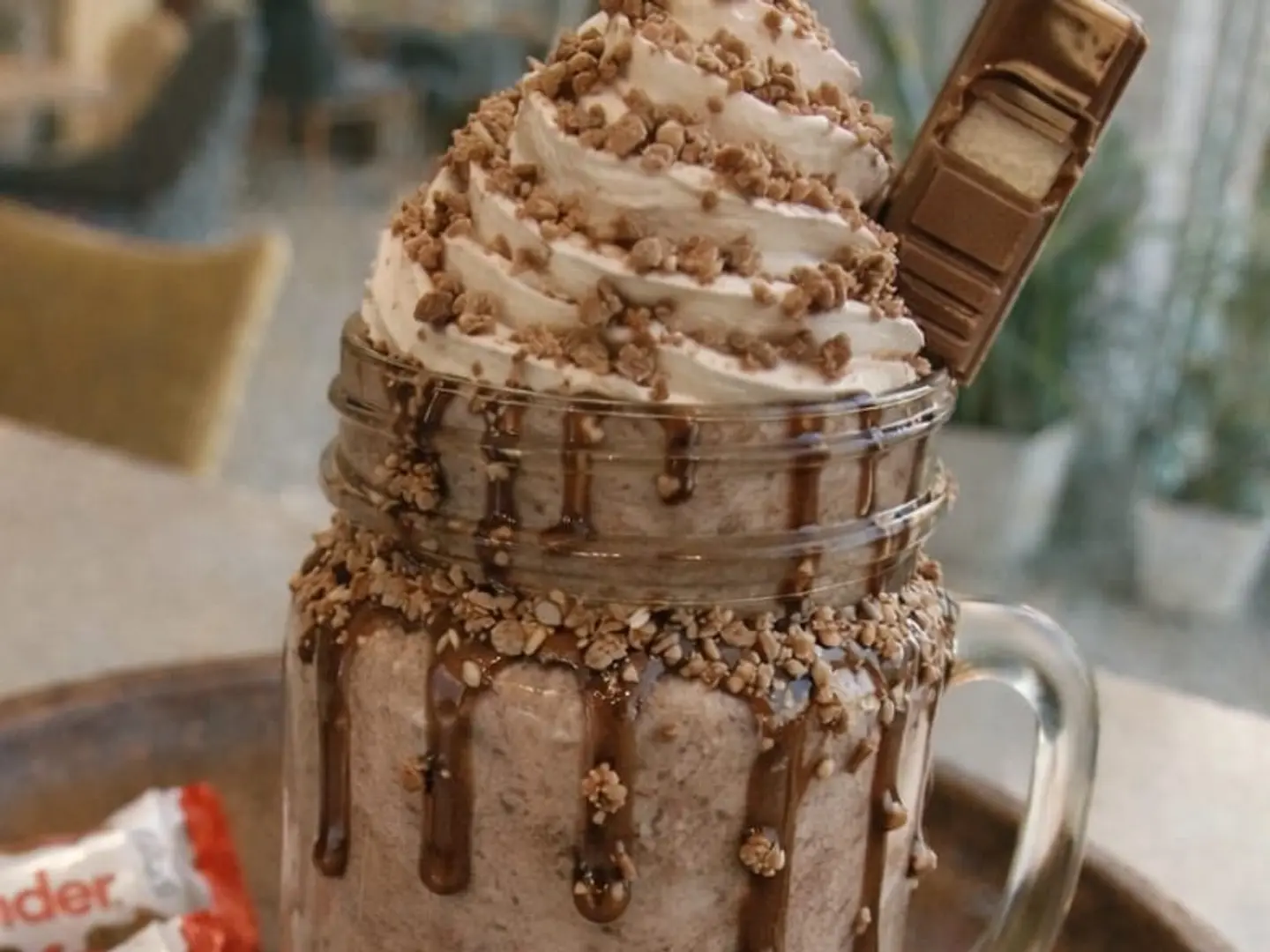 ميلك شيك نوتيلا