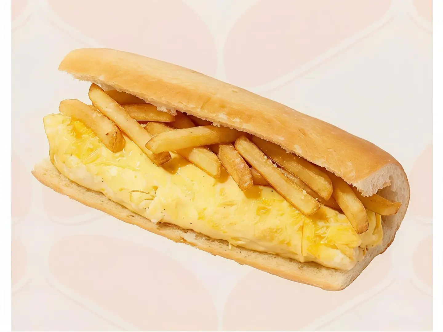 Egg With Fries Sandwich
