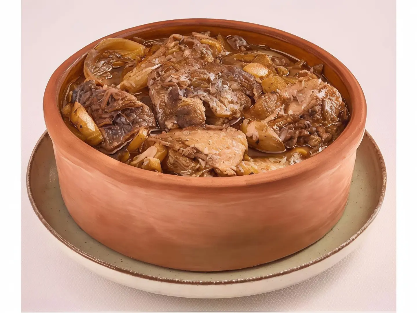 Onion With Meat Tagine