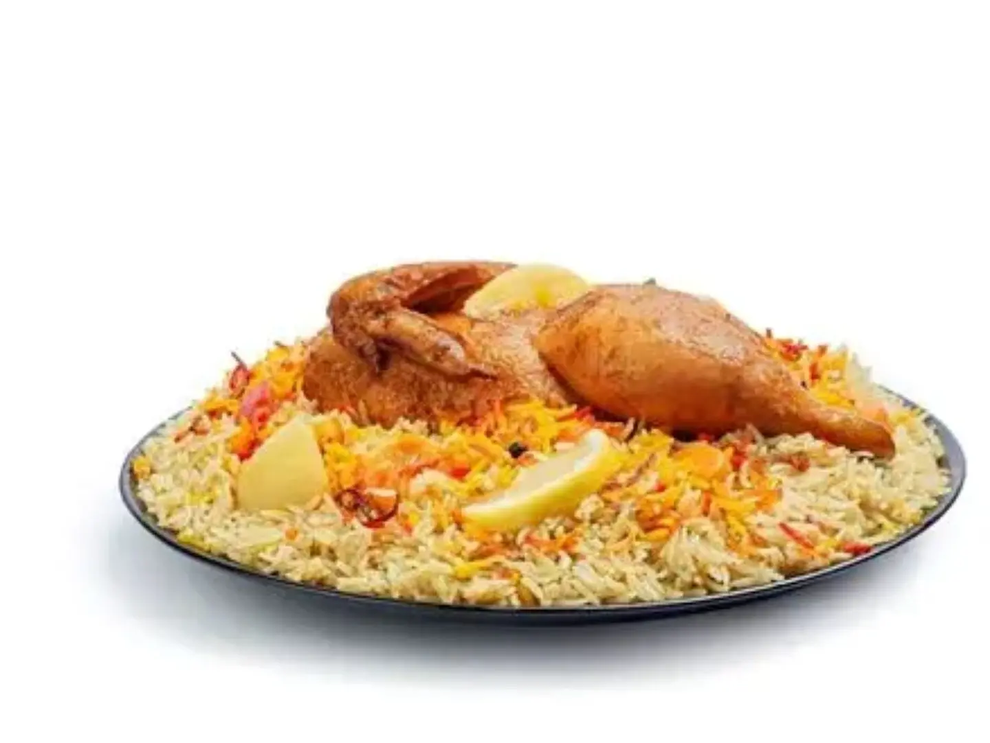 نص حبة دجاج زربيان