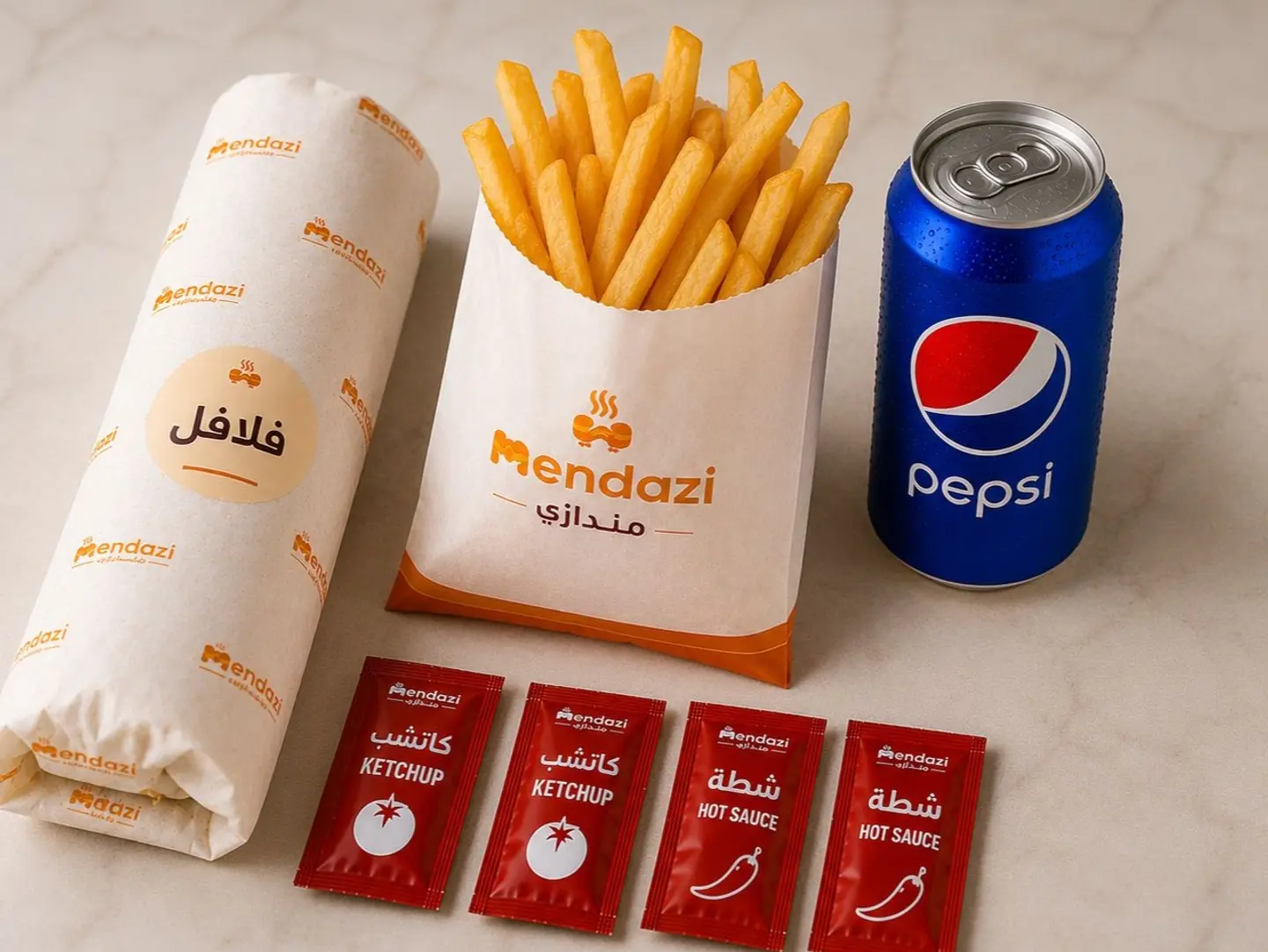 كومبو شباتي فلافل
