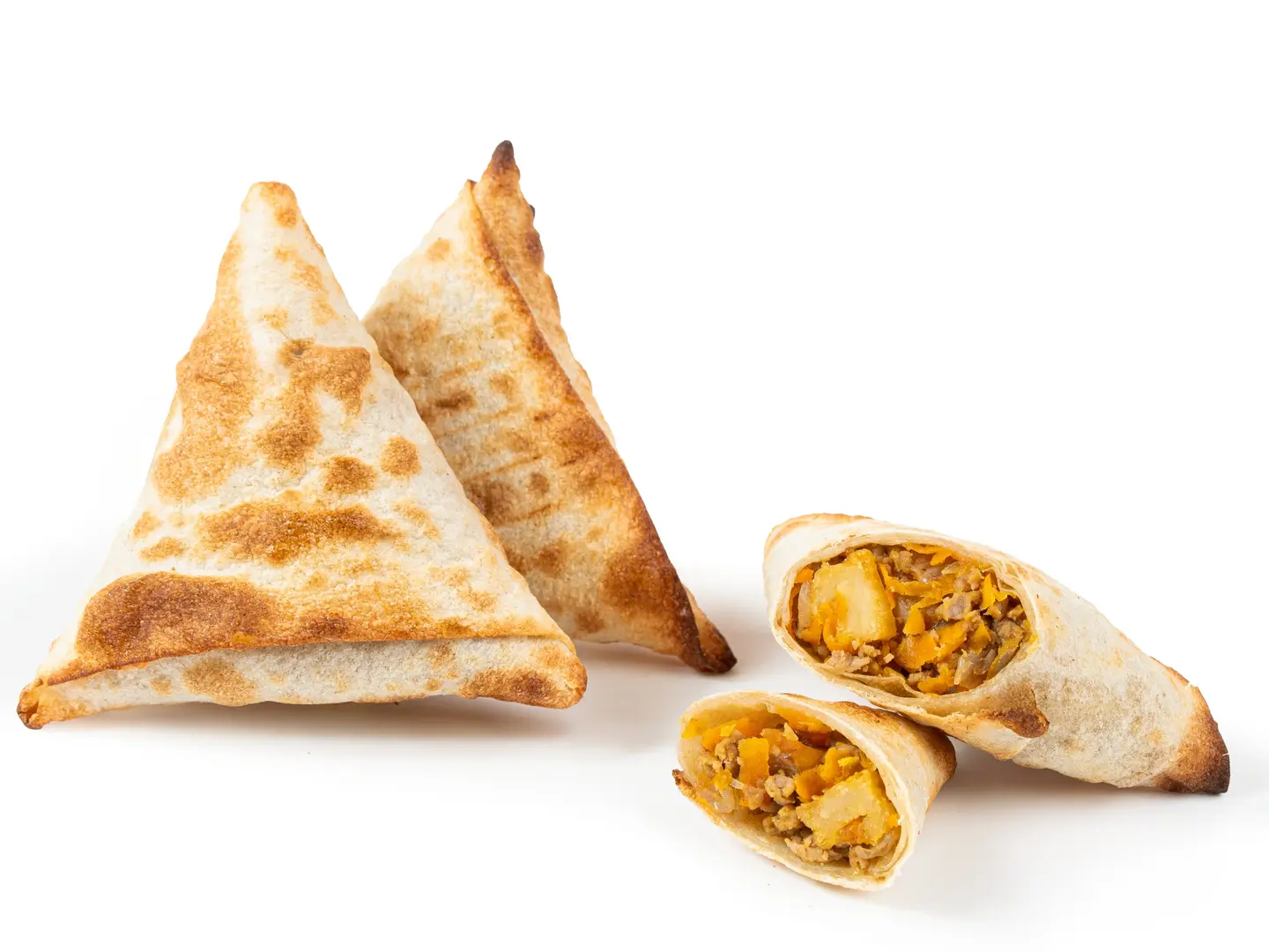 سمبوسة لحم بالفرن