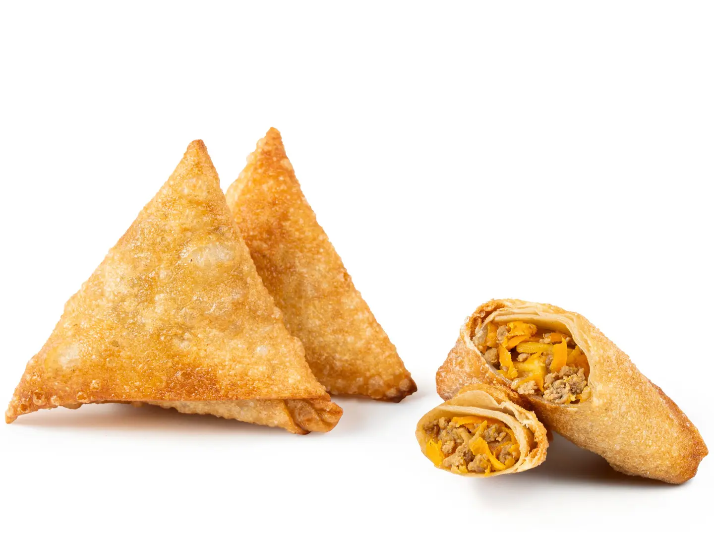 سمبوسة لحم مقلي