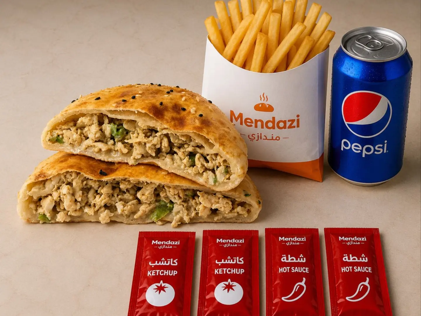 كومبو فطيرة دجاج
